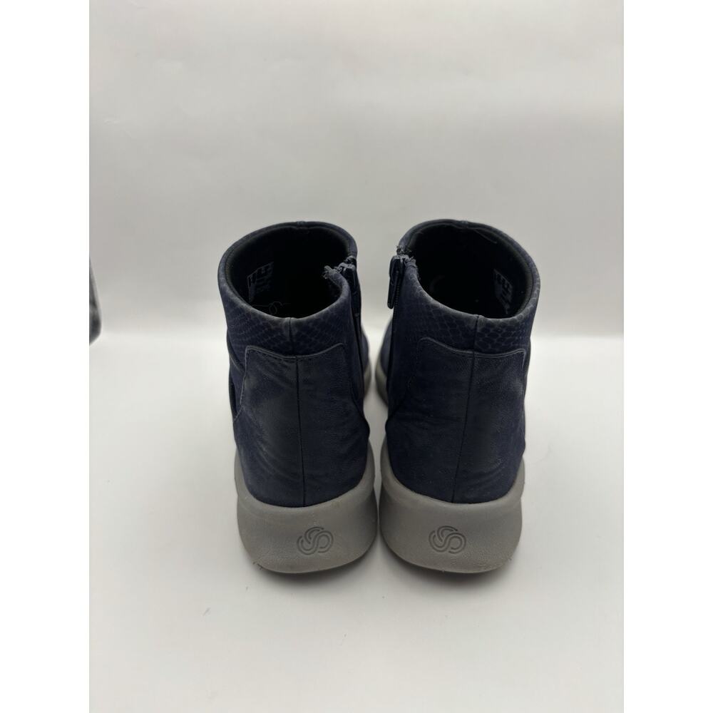 Clarks Cloudsteppers Sillian 2.0 Blue Ankle Boots Women Size 7.5 - Picture 5 of 11